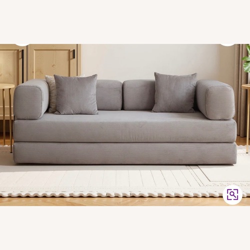 Used Amazon Light Gray Fabric Sleeper Sofa for sale on AptDeco