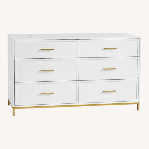 Used Pottery Barn Teen Blair 6-Drawer Wide Dresser for sale on AptDeco