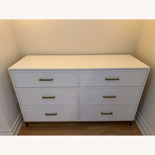 Used Pottery Barn Teen Blair 6-Drawer Wide Dresser for sale on AptDeco