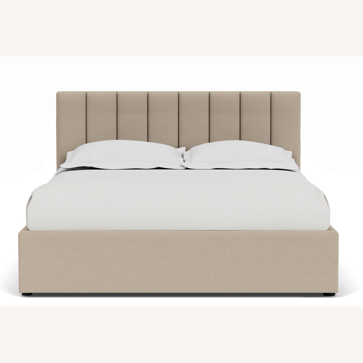 Room & Board Hartley Natural Fabric Full Bed - image-4