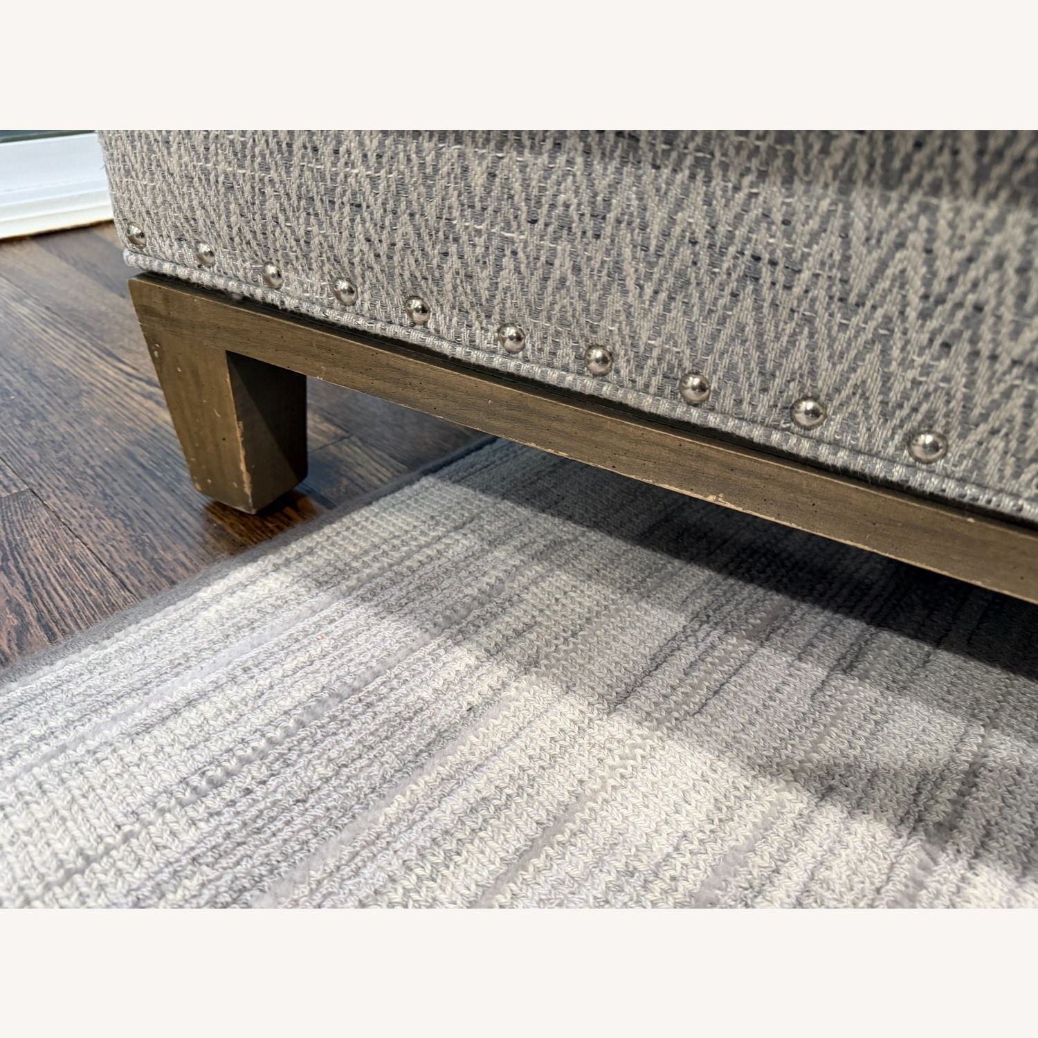 Vanguard Furniture Light Gray Fabric Armchair - image-5