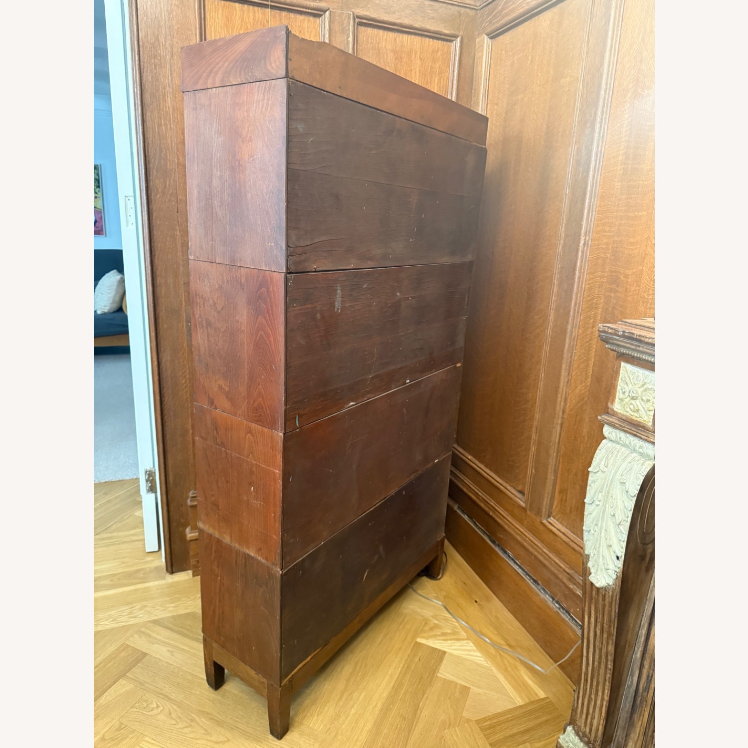 Vintage/Antique Globe & Wernicke Wood Bookcase - image-8