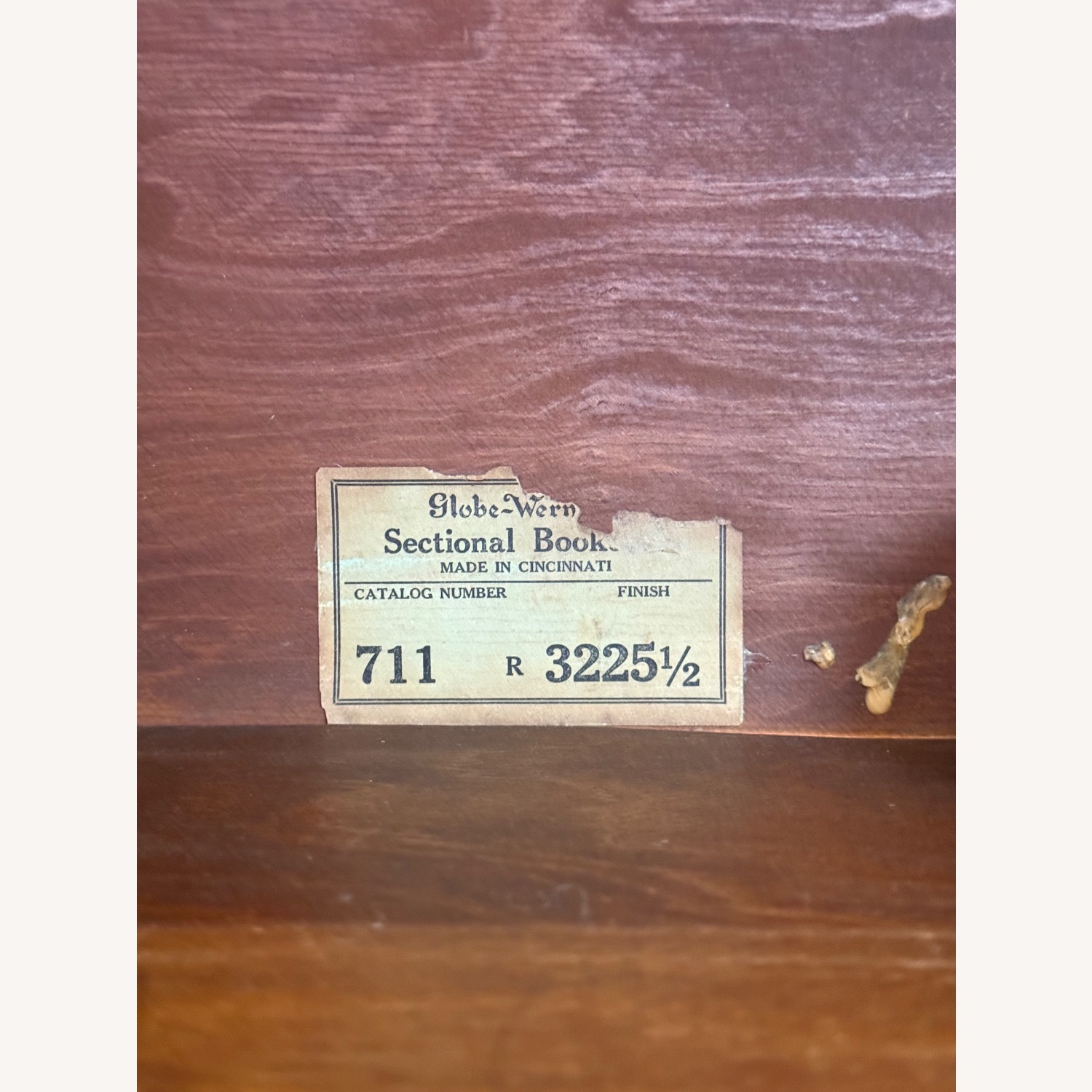 Vintage/Antique Globe & Wernicke Wood Bookcase - image-4