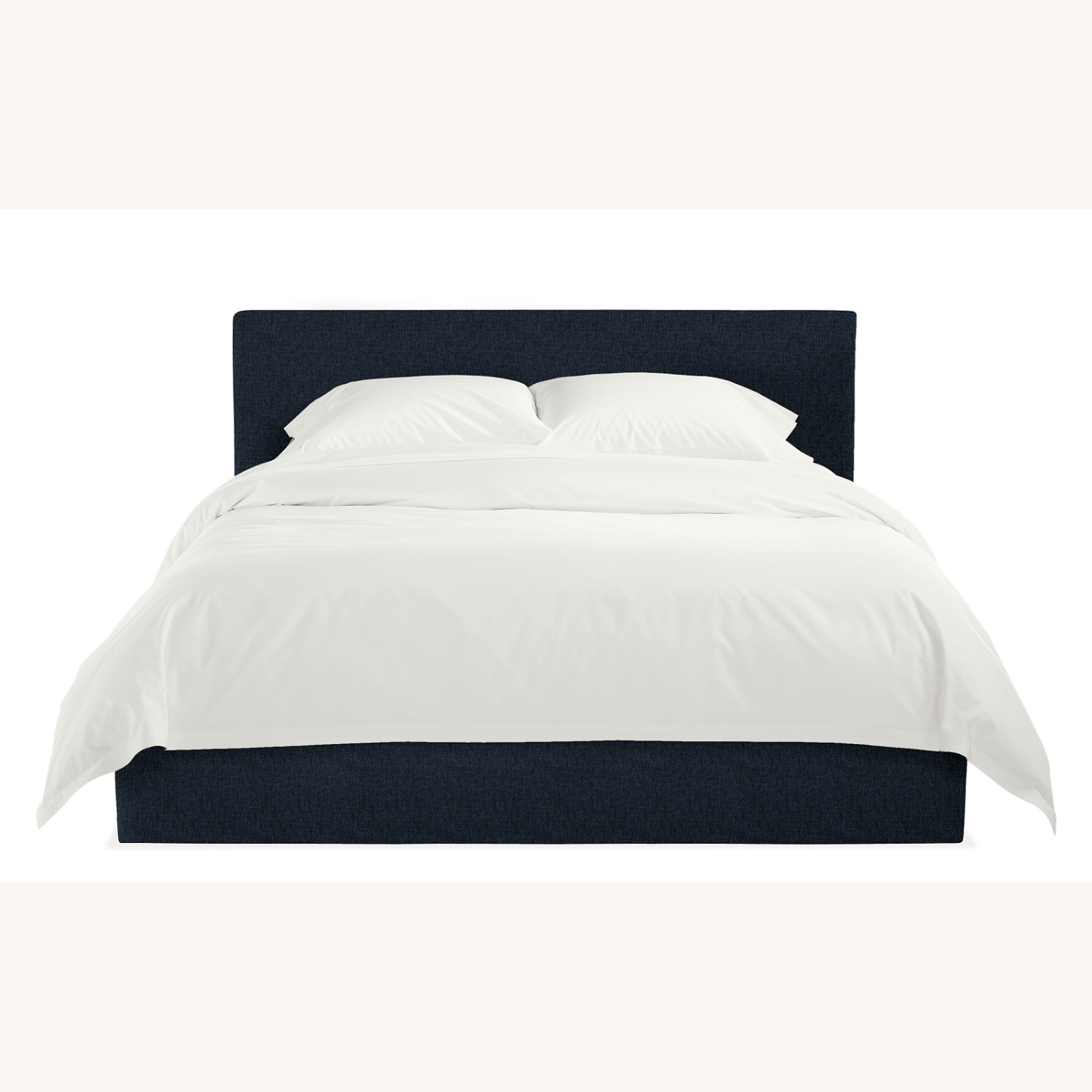 Room & Board Wyatt Blue Fabric Full Bed - image-4