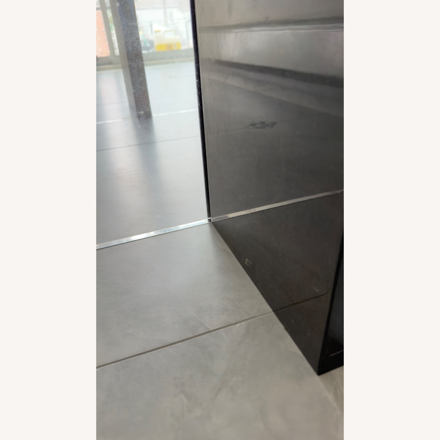 ALF Group Light Gray Wood Veneer Dining Table - image-7