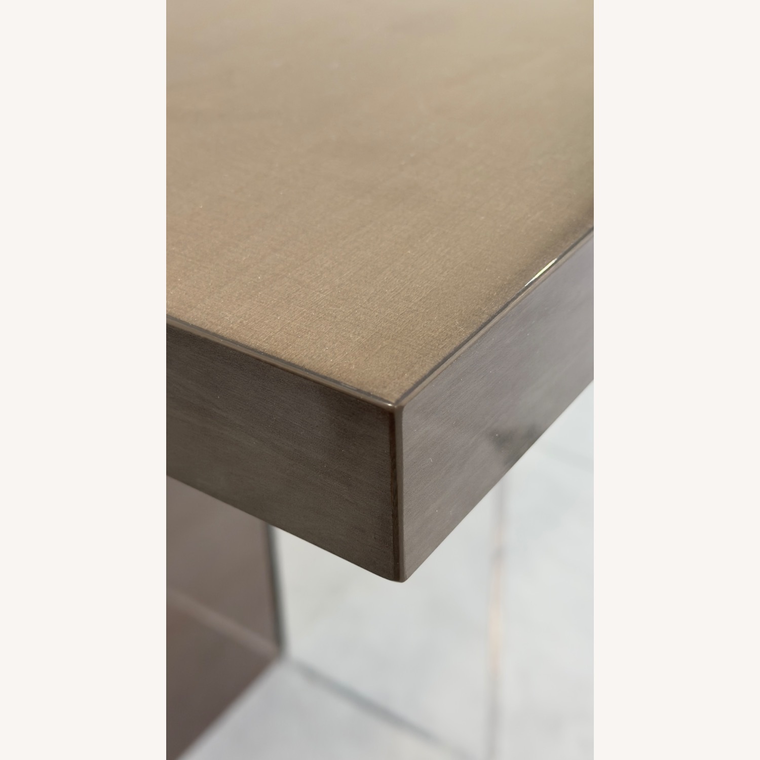 ALF Group Light Gray Wood Veneer Dining Table - image-4