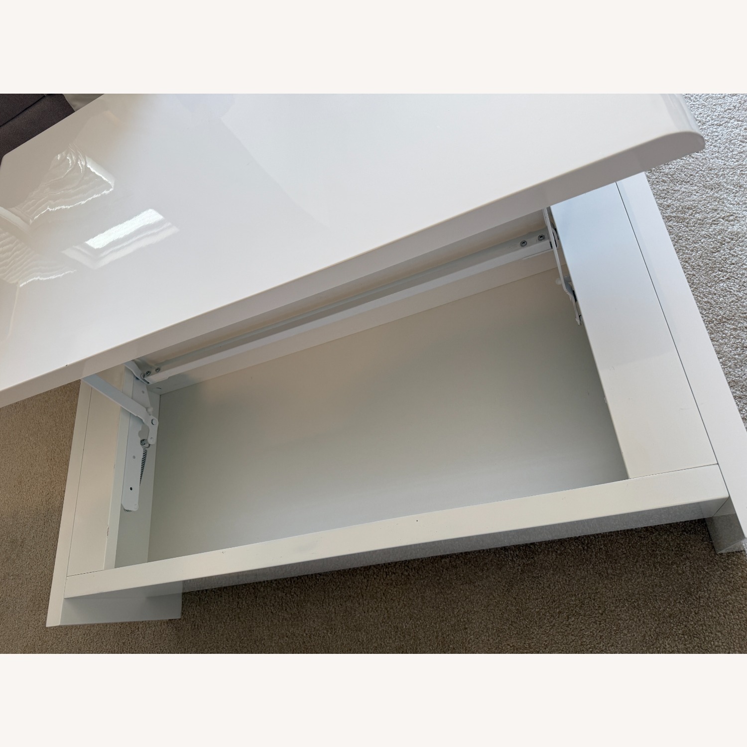 Keating Coffee Table White Coffee Table - image-3