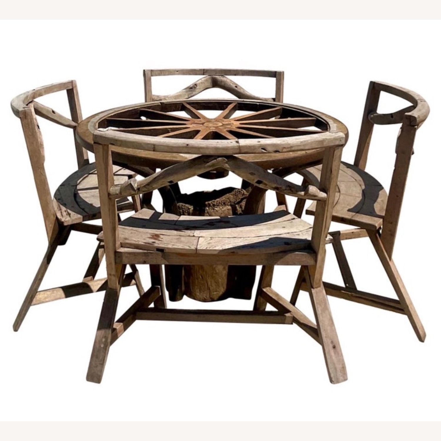 1st Dibs Natural Wood Dining Set - image-1