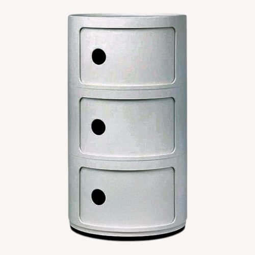 Used Kartell Componibili White Side Table for sale on AptDeco