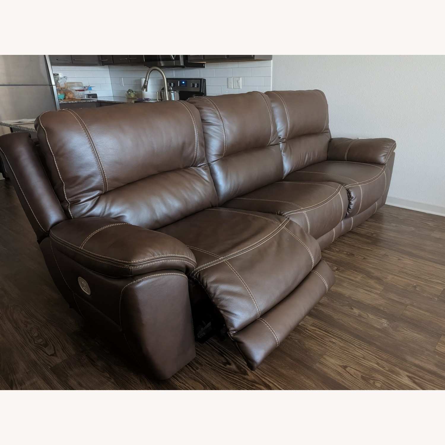 Ashley Furniture Dual Power Recliner Sofa  - image-3