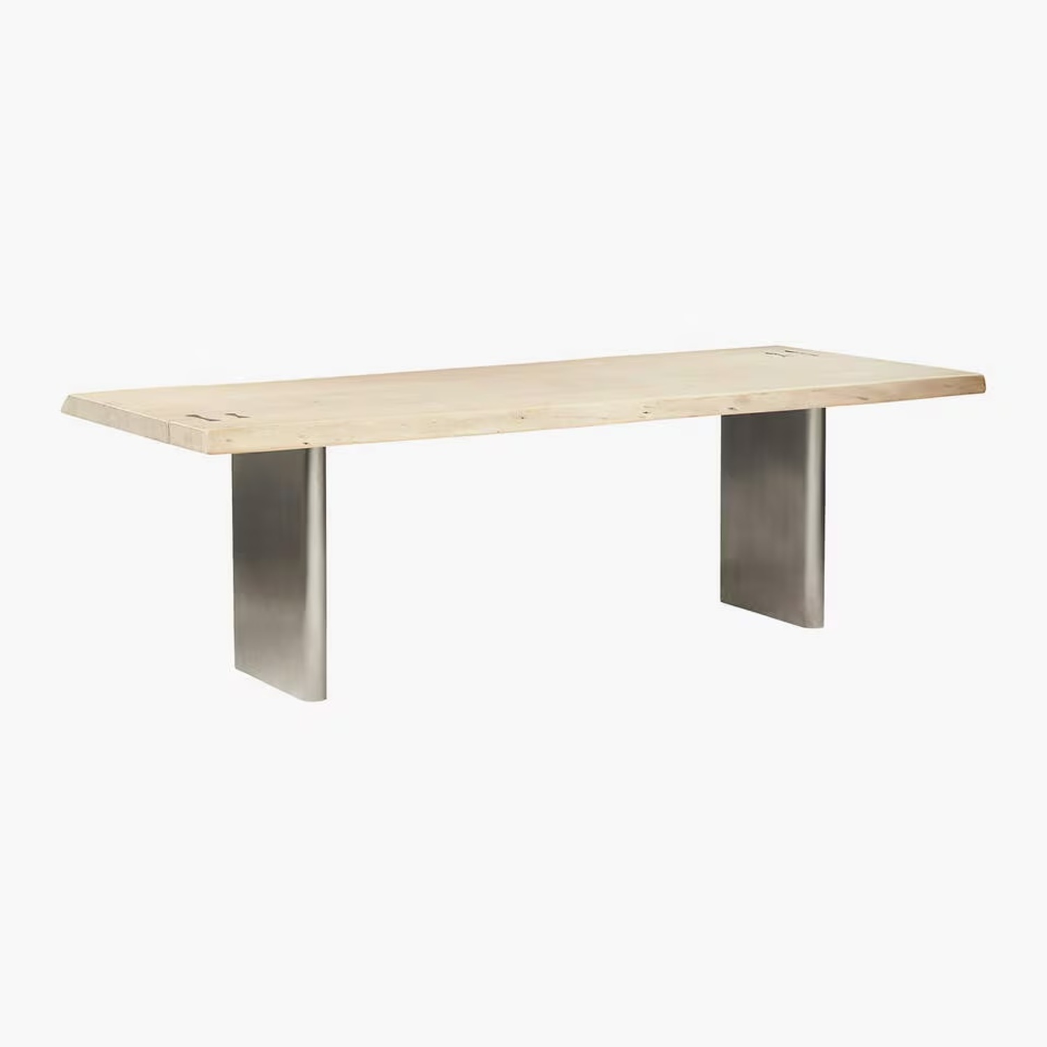 CB2 White Washed Acacia Dining Table  - image-7