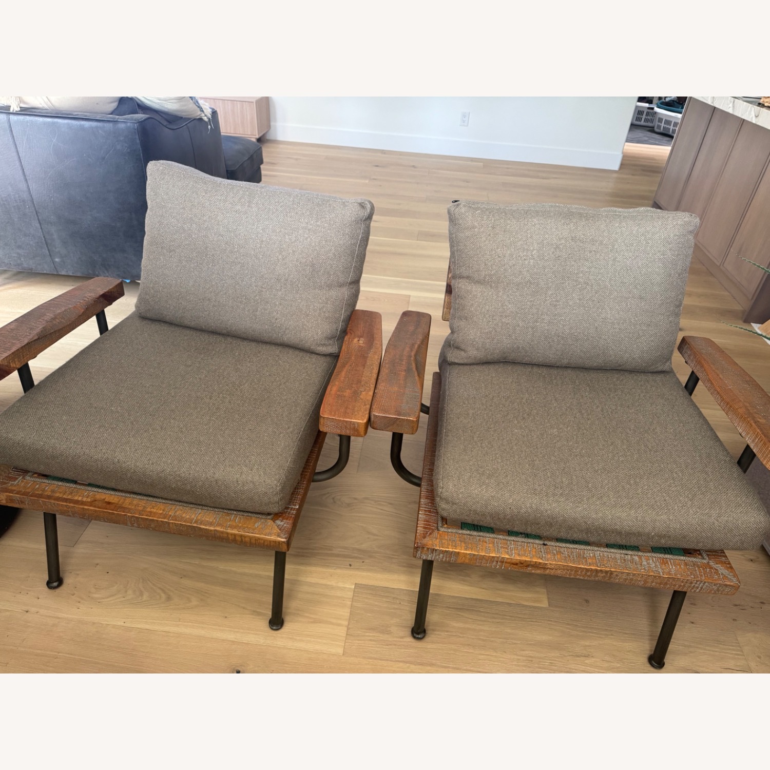 AllModern Natural Fabric Armchairs - image-1