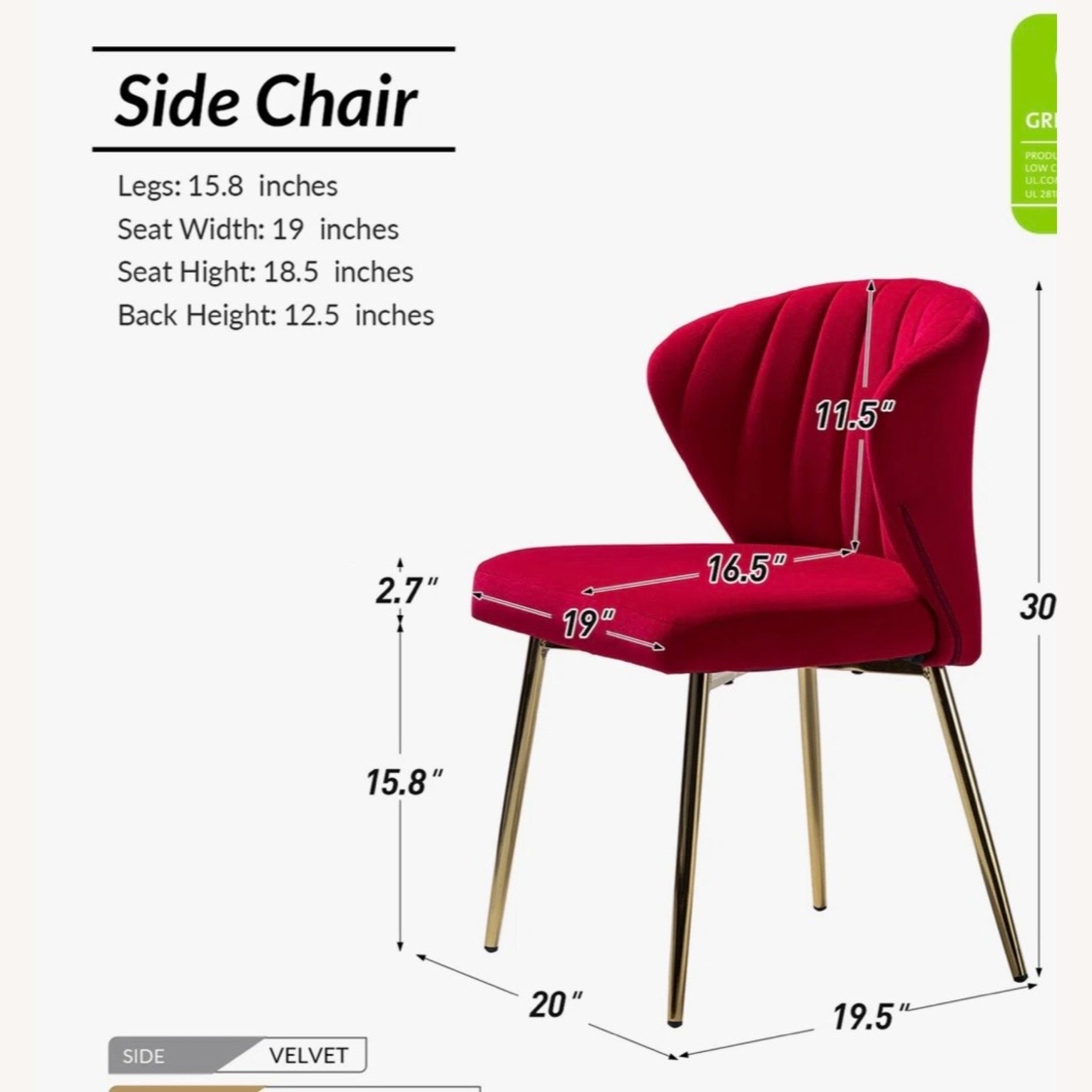 Wayfair  Velvet Dining Chairs  - image-3