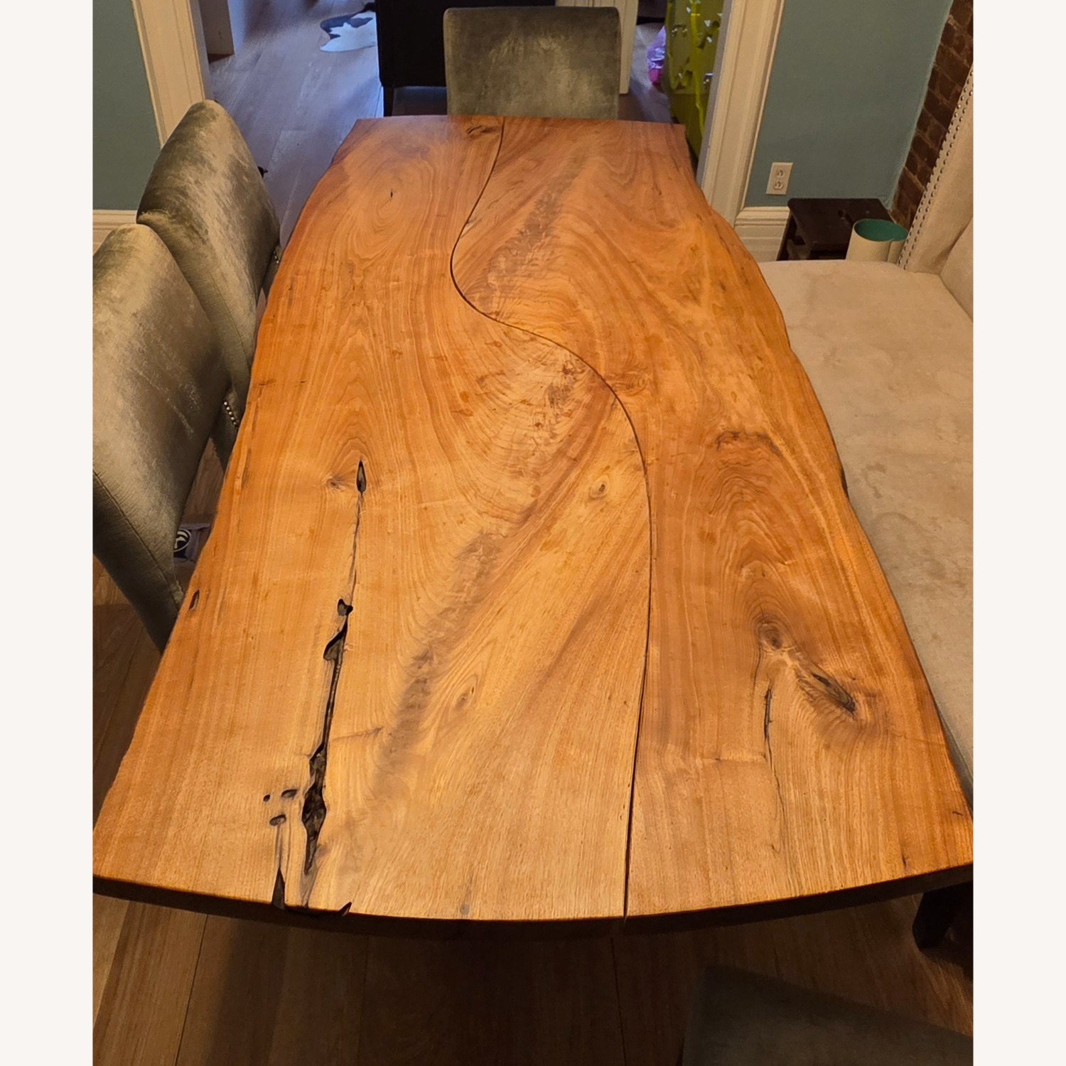 Custom Jeffrey Greene Live Edge Dining Table - image-3
