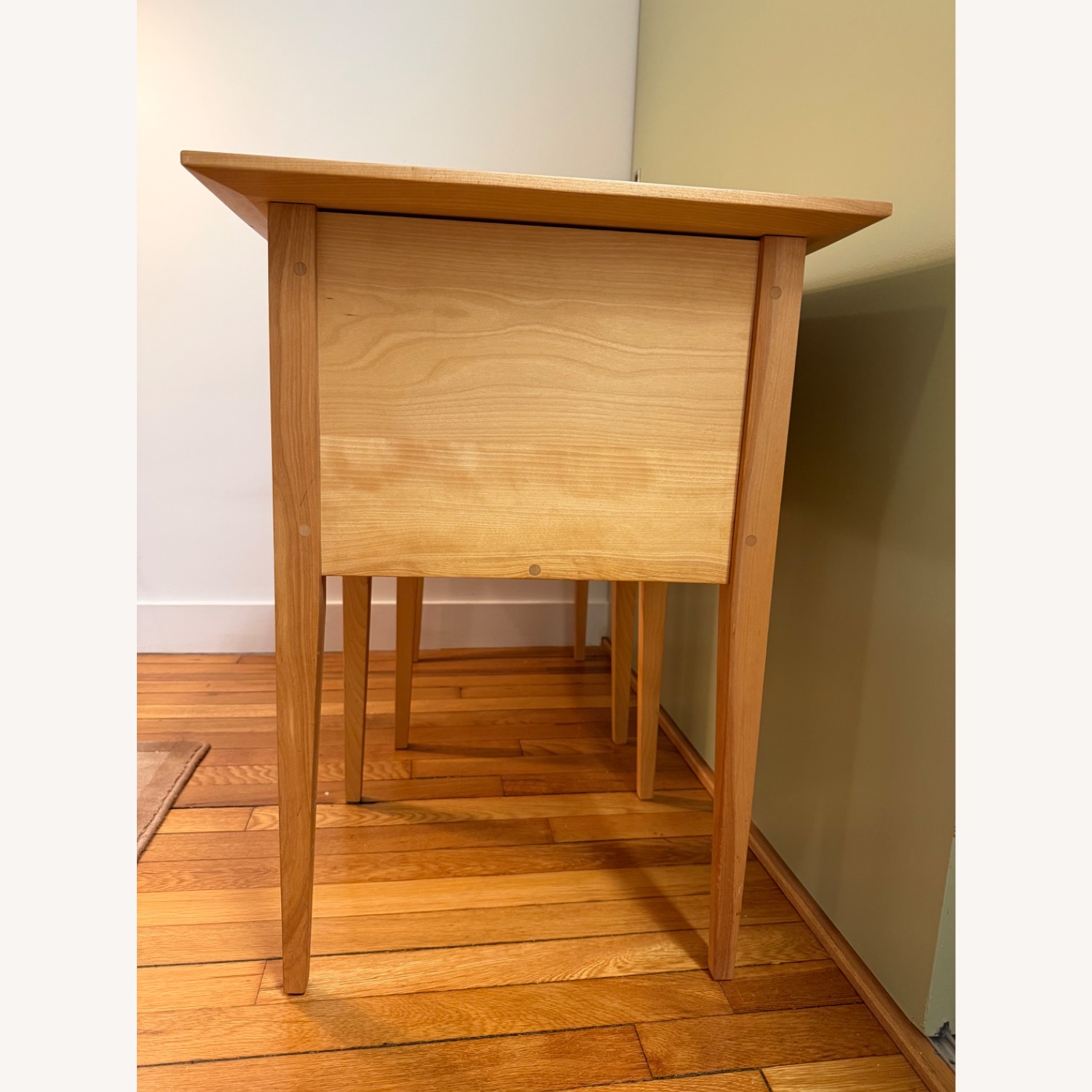 Pompanoosuc Mills Natural Wood Nightstands - image-3