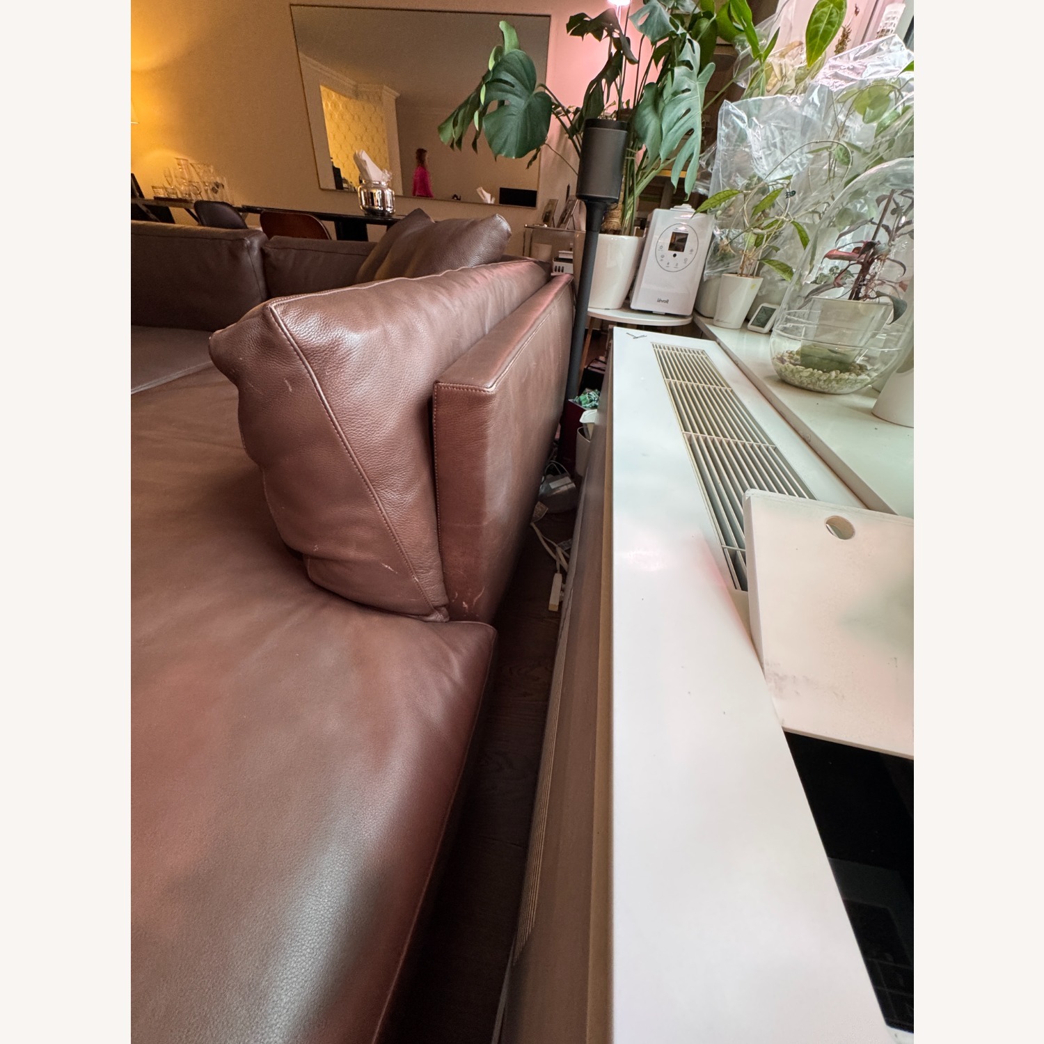 Design Within Reach Dark Brown 2 Piece Sectional - image-4