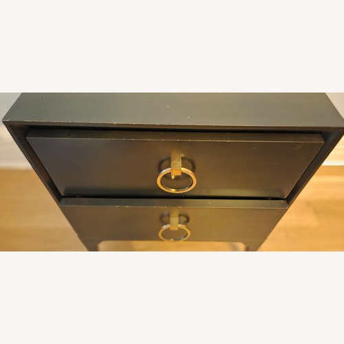 Used Redford House Bennett Nightstand in Black for sale on AptDeco