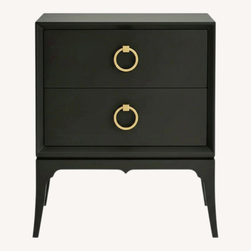 Used Redford House Bennett Nightstand in Black for sale on AptDeco