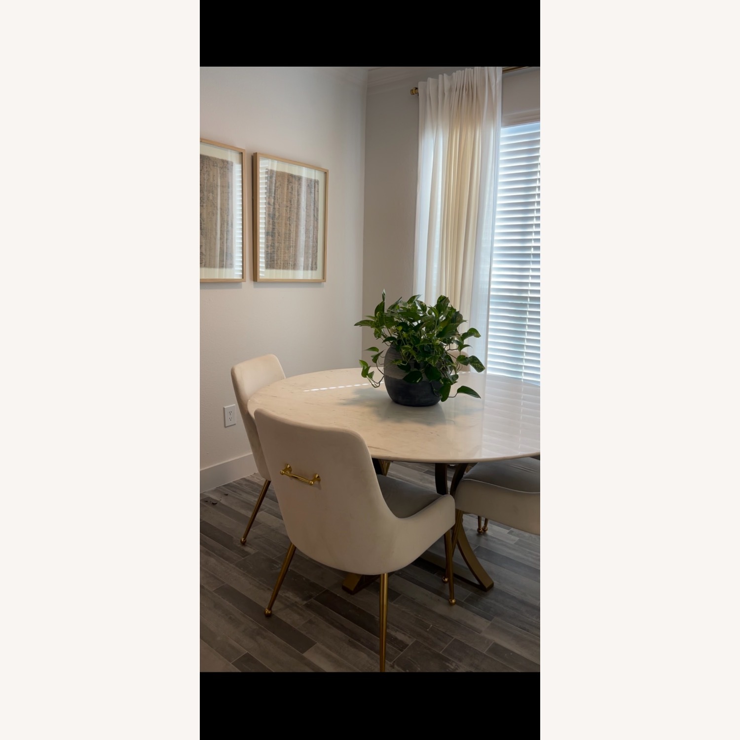 Perigold Marble Dining Table - image-1