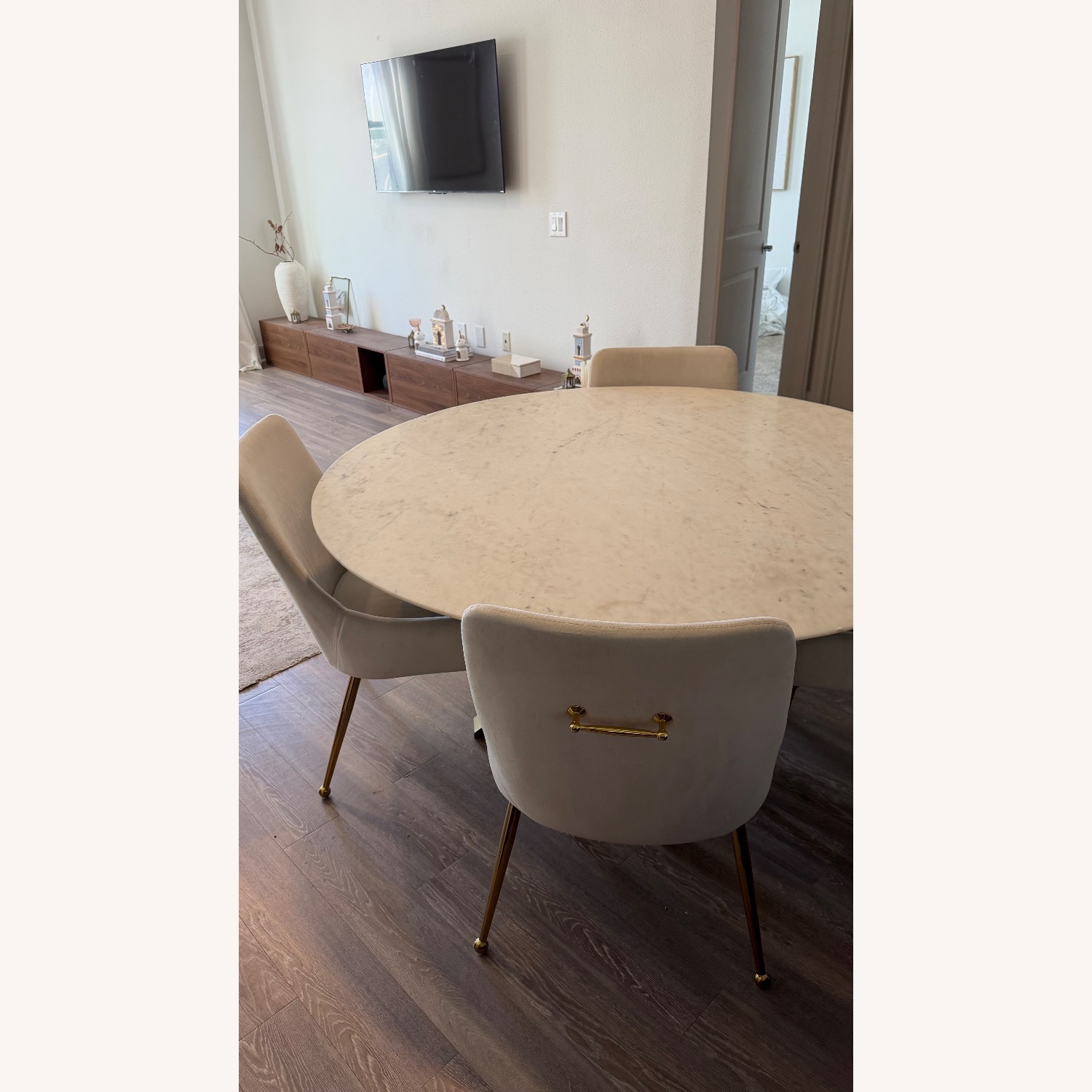 Perigold Marble Dining Table - image-7