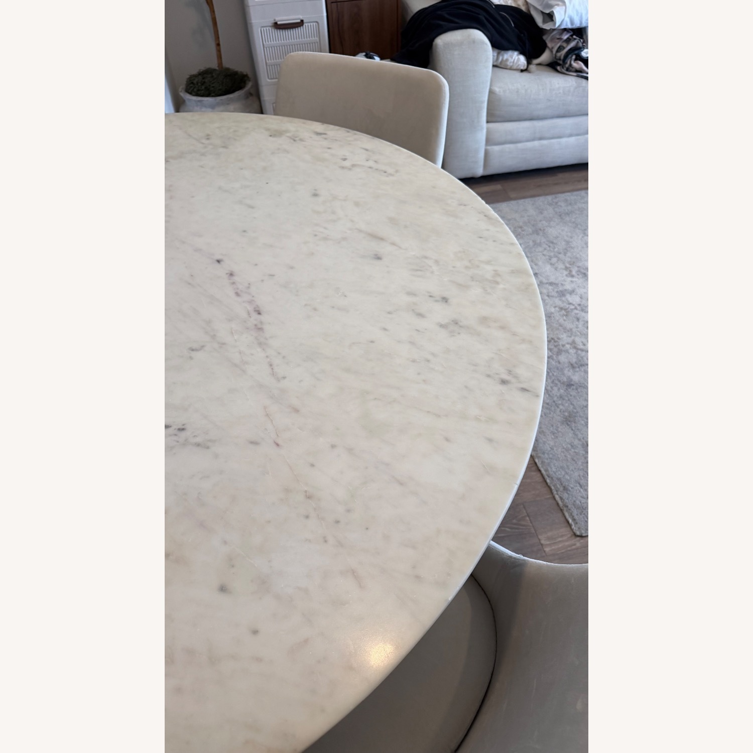 Perigold Marble Dining Table - image-8