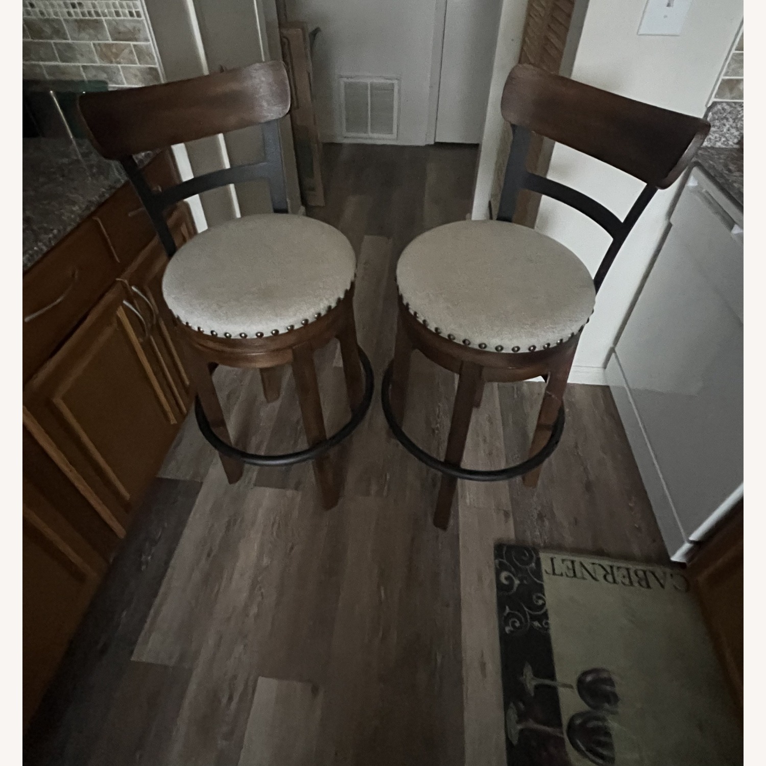 Ashley Furniture Bar Height Dining Chairs - image-3