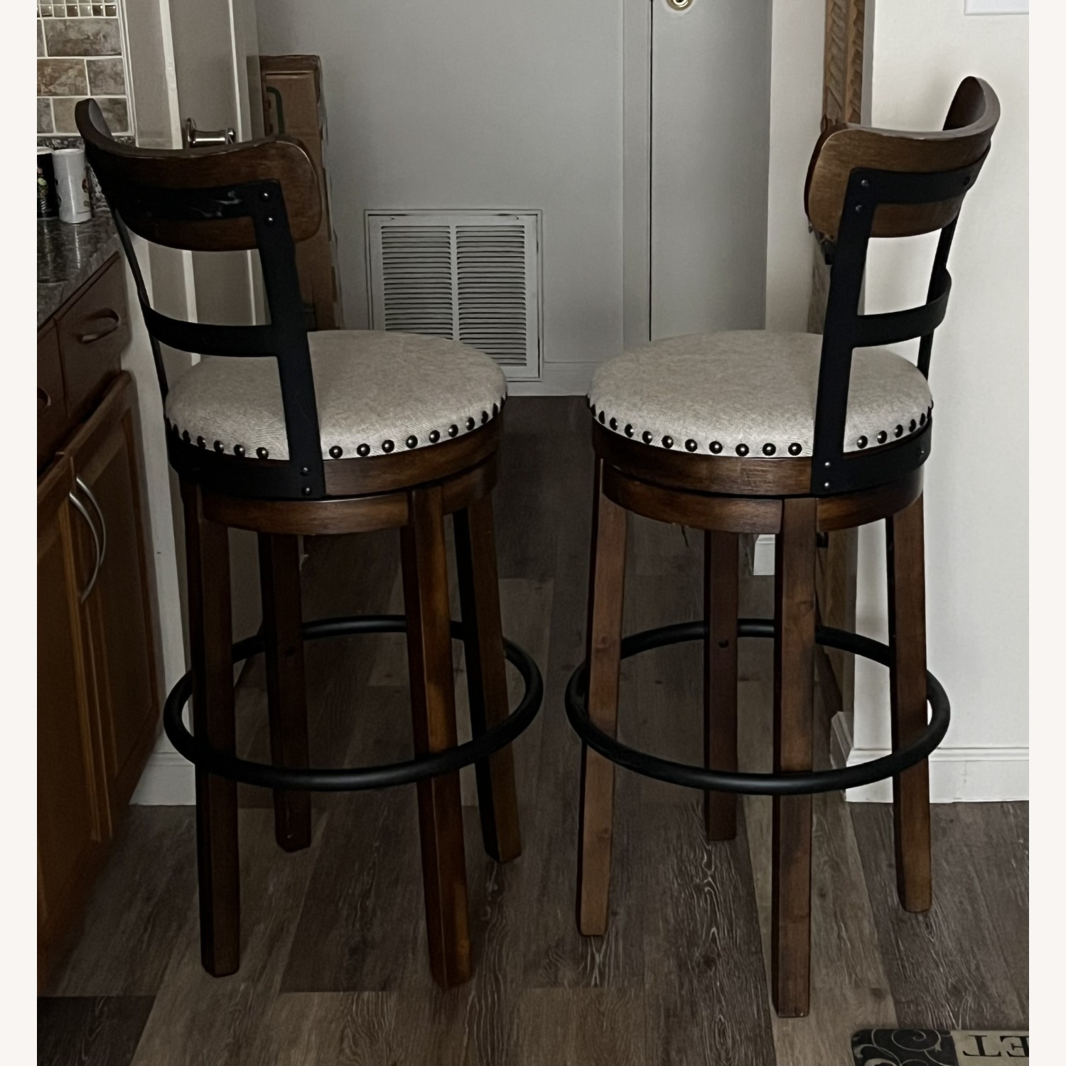 Ashley Furniture Bar Height Dining Chairs - image-2