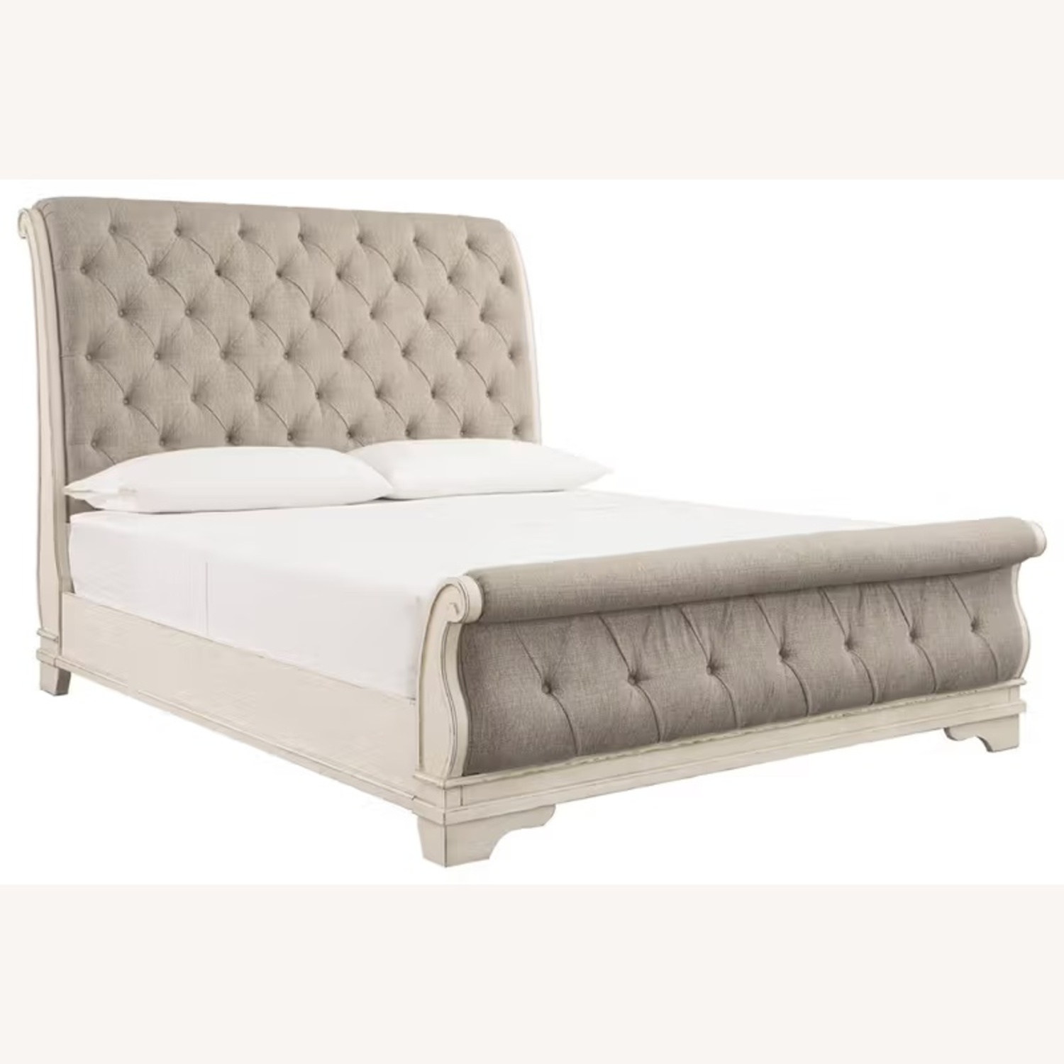 Ashley Realyn Queen Upholstered Sleigh Bed - image-7