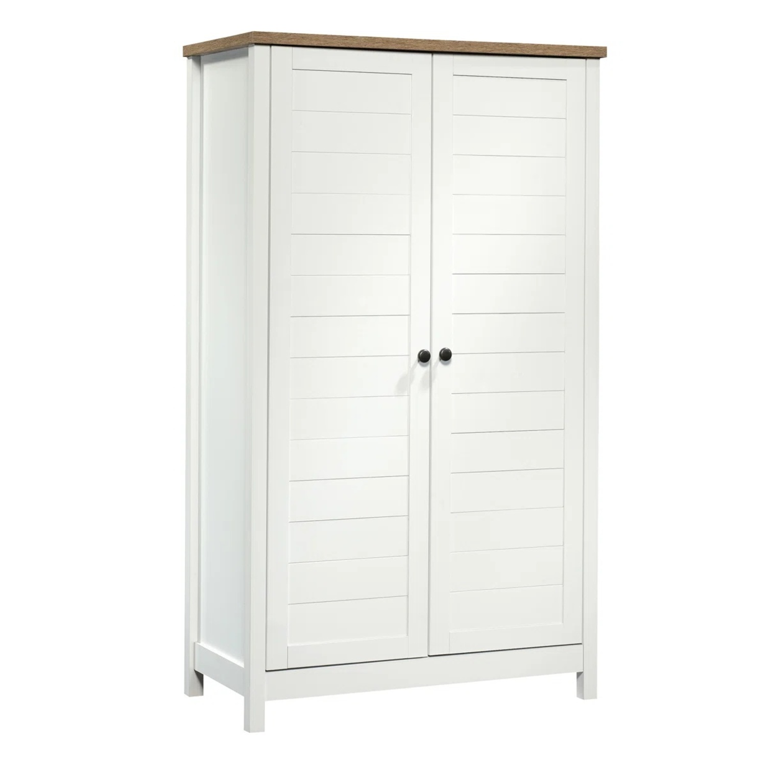 Wayfair Highland Dunes White Armoire - image-6