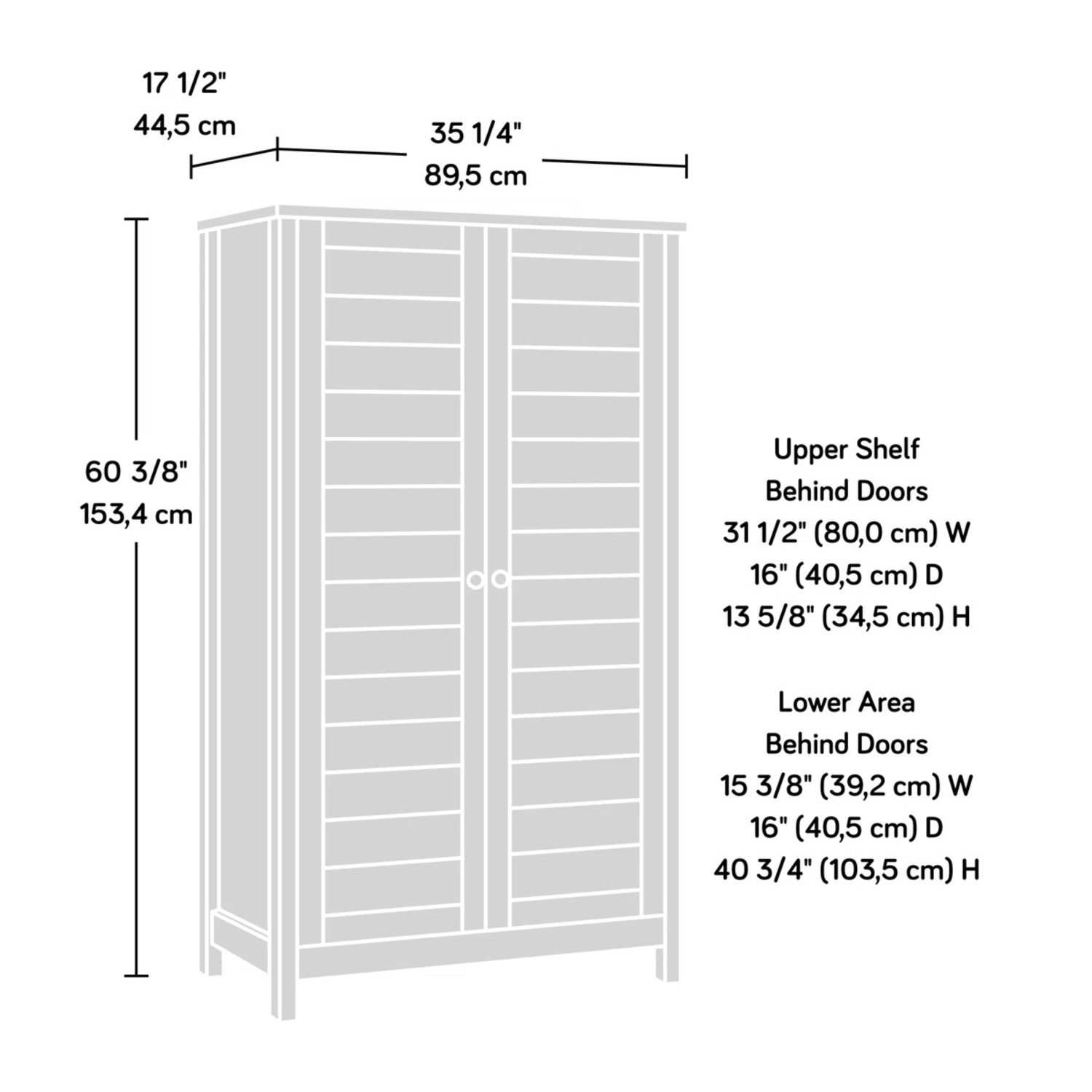 Wayfair Highland Dunes White Armoire - image-4