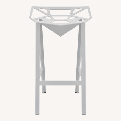 Used Design Within Reach Magis White Stools for sale on AptDeco