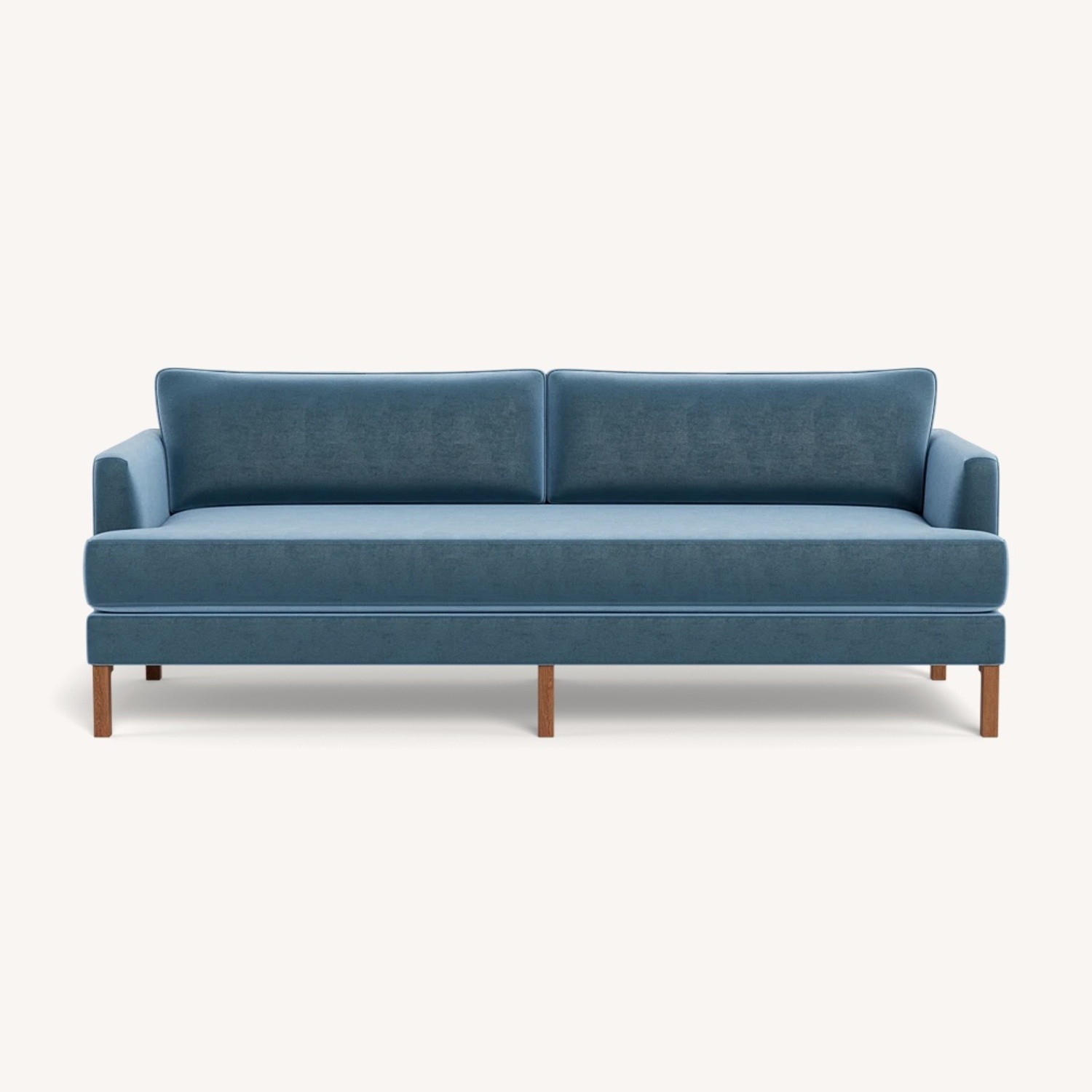 Interior Define Winslow Blue Fabric 3+ Seater Sofa - image-4