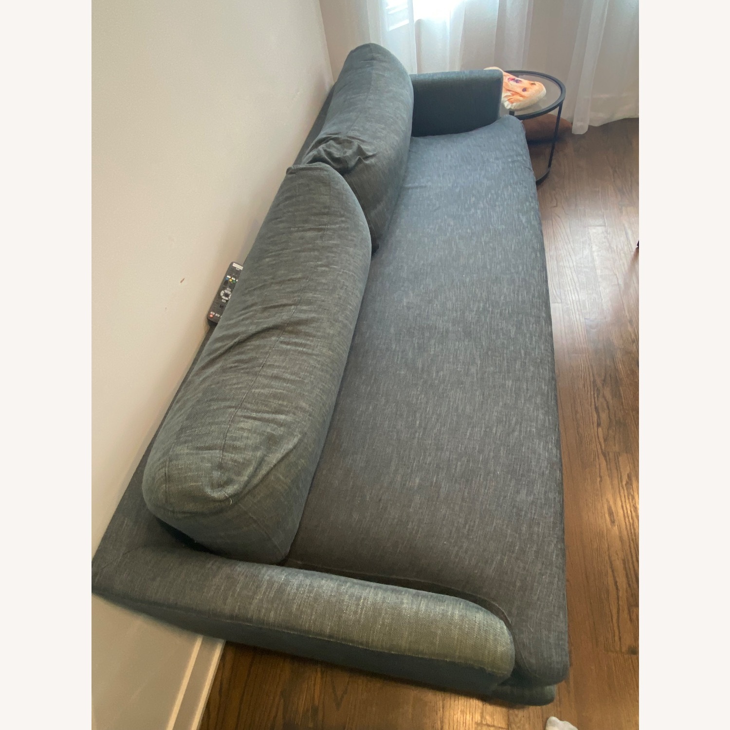 Interior Define Winslow Blue Fabric 3+ Seater Sofa - image-2