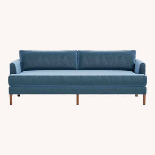 Used Interior Define Winslow Blue Fabric 3+ Seater Sofa for sale on AptDeco