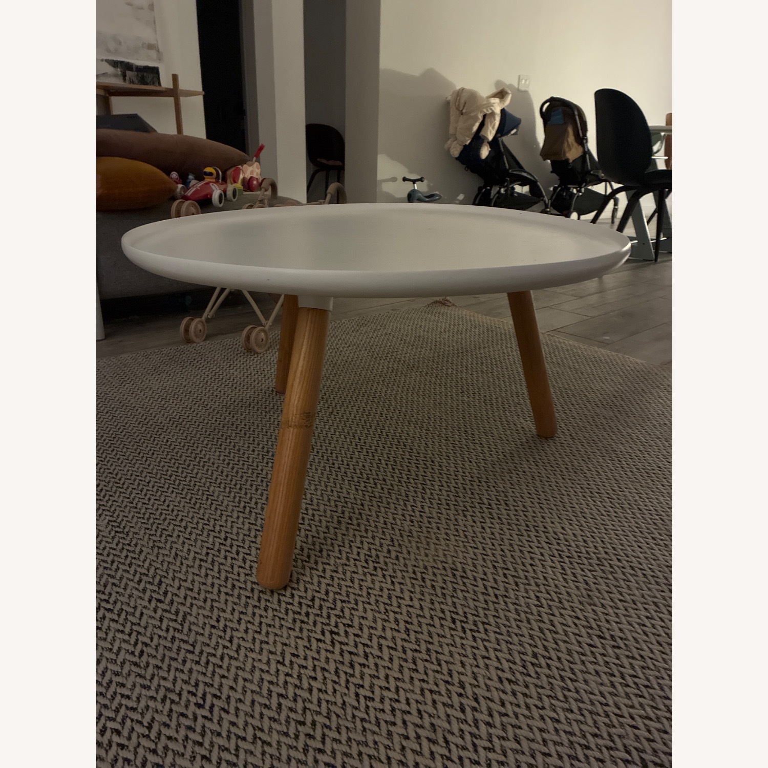 Normann Copenhagen Tablo Table White/Oak L - image-1