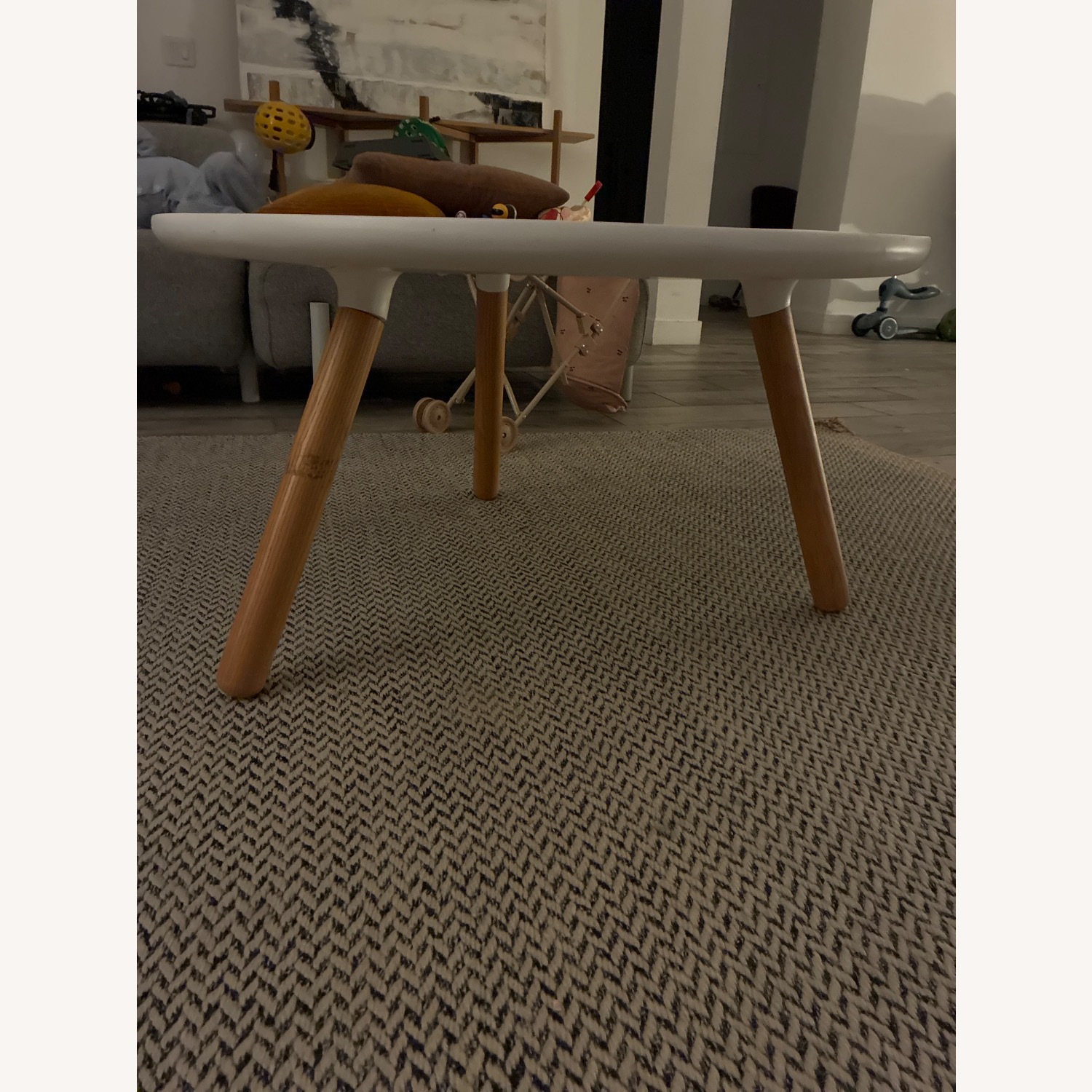 Normann Copenhagen Tablo Table White/Oak L - image-3