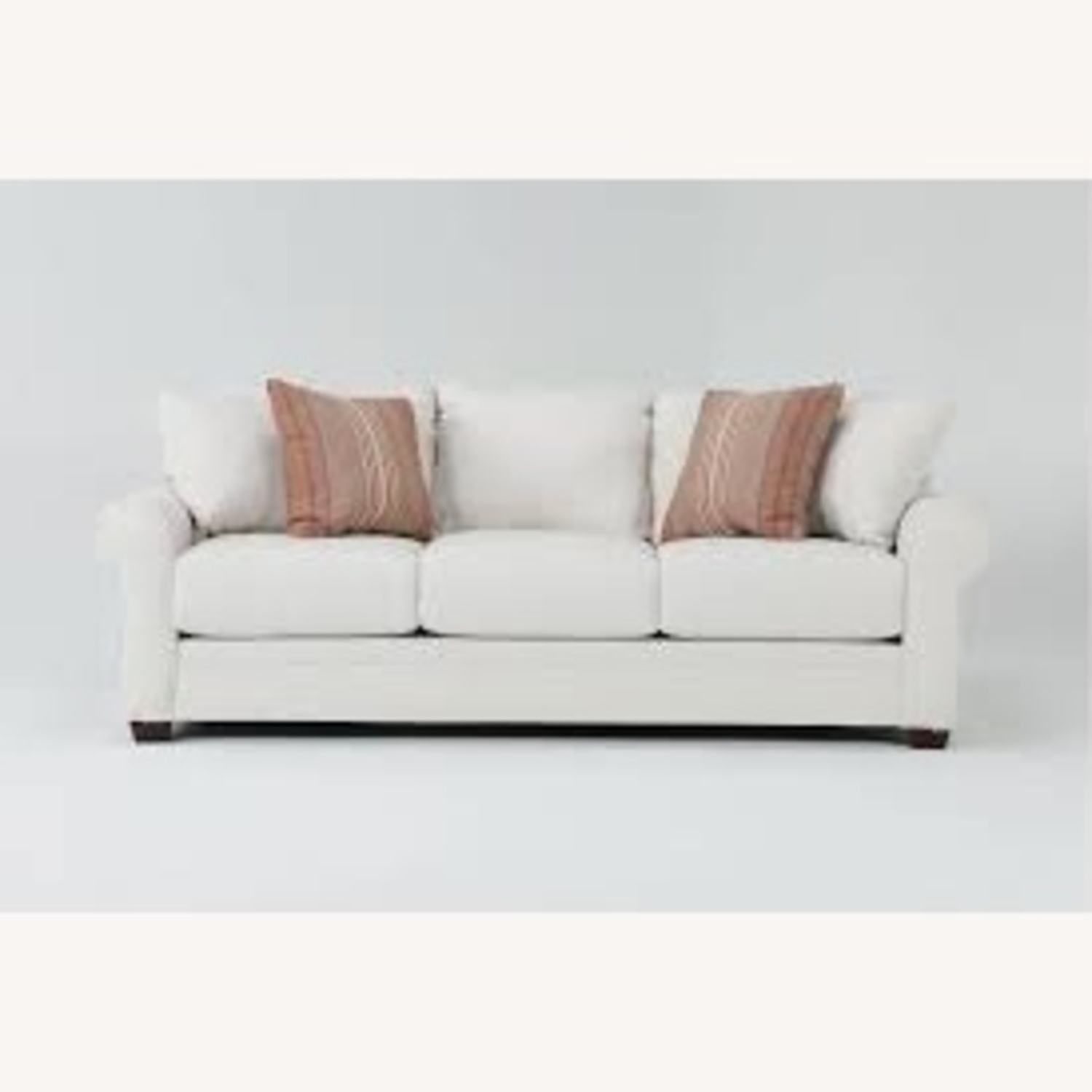 Living Spaces Cameron IV Sofa White 3+ Seater Sofa - image-8