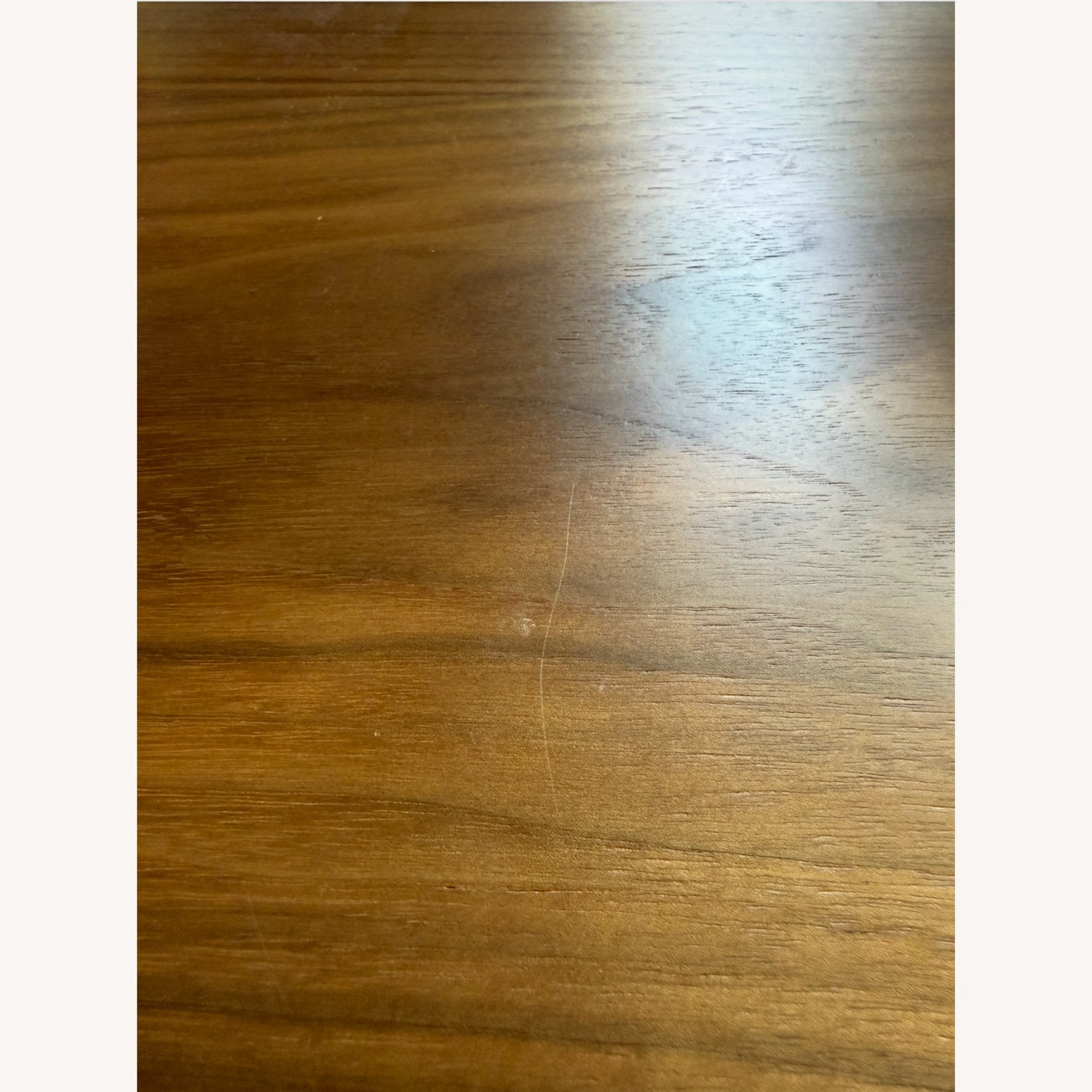 Kasala Mid-Century Walnut Desk, 3 Drawers - image-4