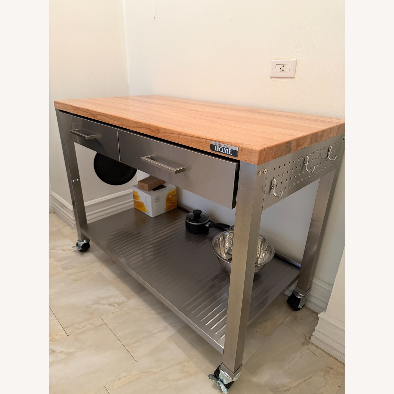 Wayfair 48" Stainless Steel Kitchen Island - image-4