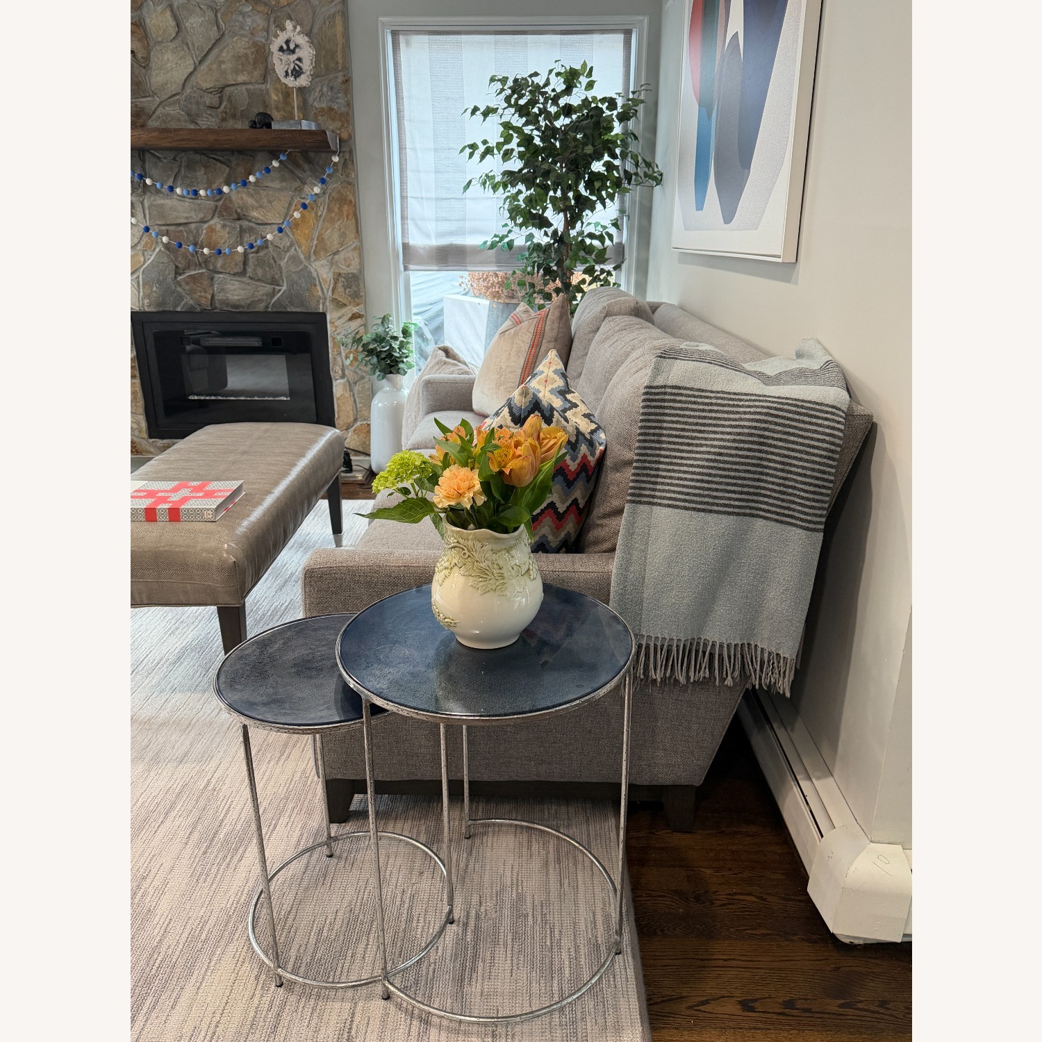 CR Laine Furniture Gray 3+ Seater Sofa - image-2