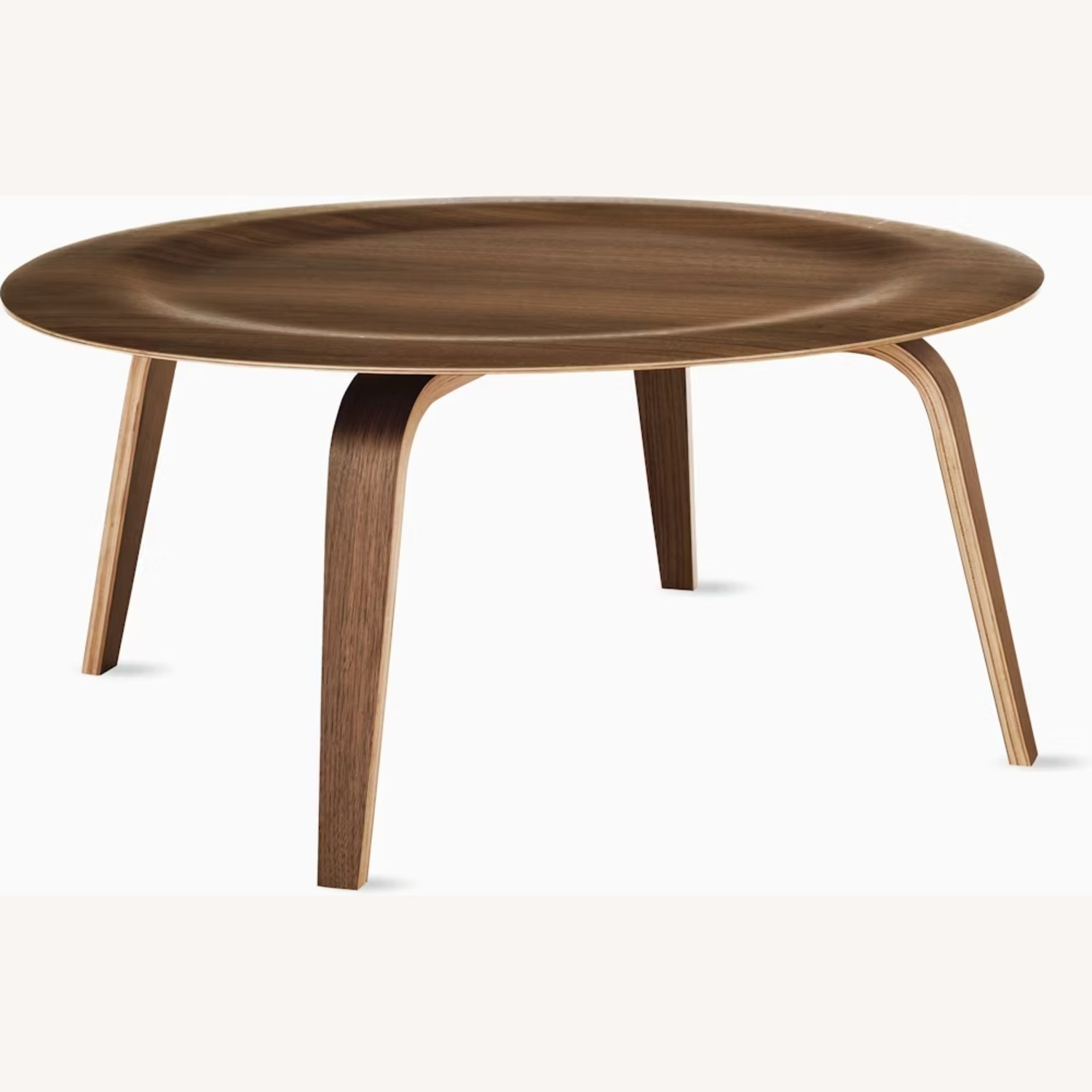 Eames Style Molded Plywood Coffee Table Ash Saucer - image-13
