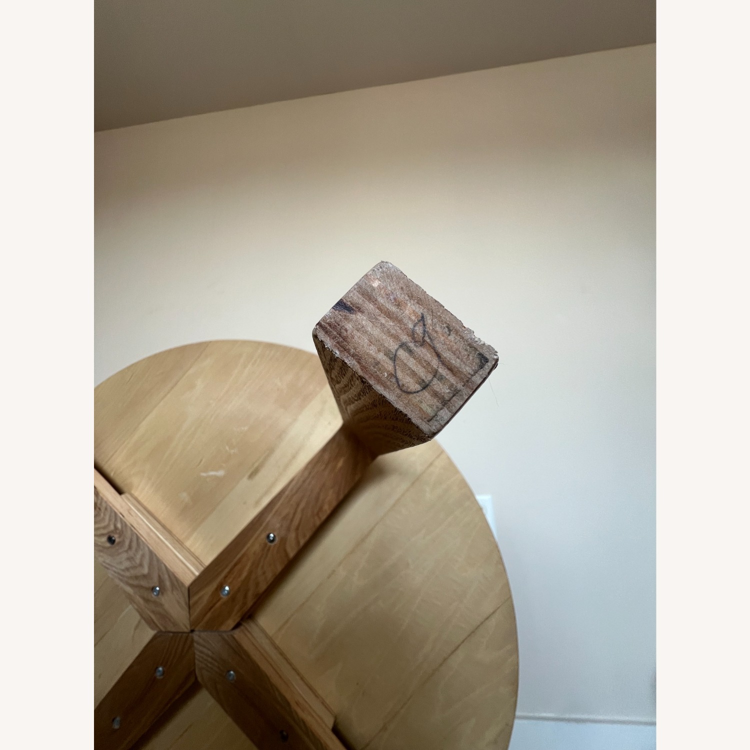 Eames Style Molded Plywood Coffee Table Ash Saucer - image-10