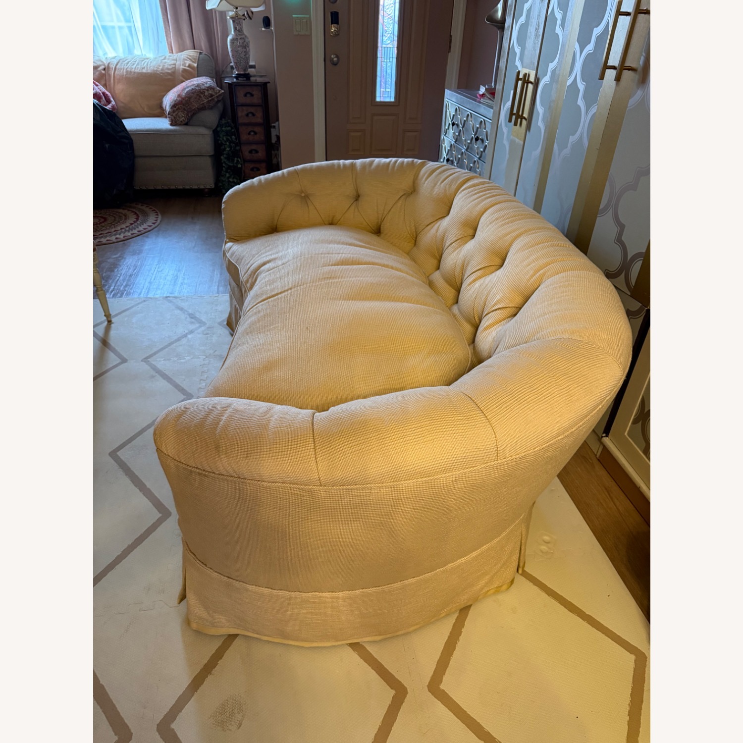 Ellis Brothers Furniture Fabric Loveseat - image-3