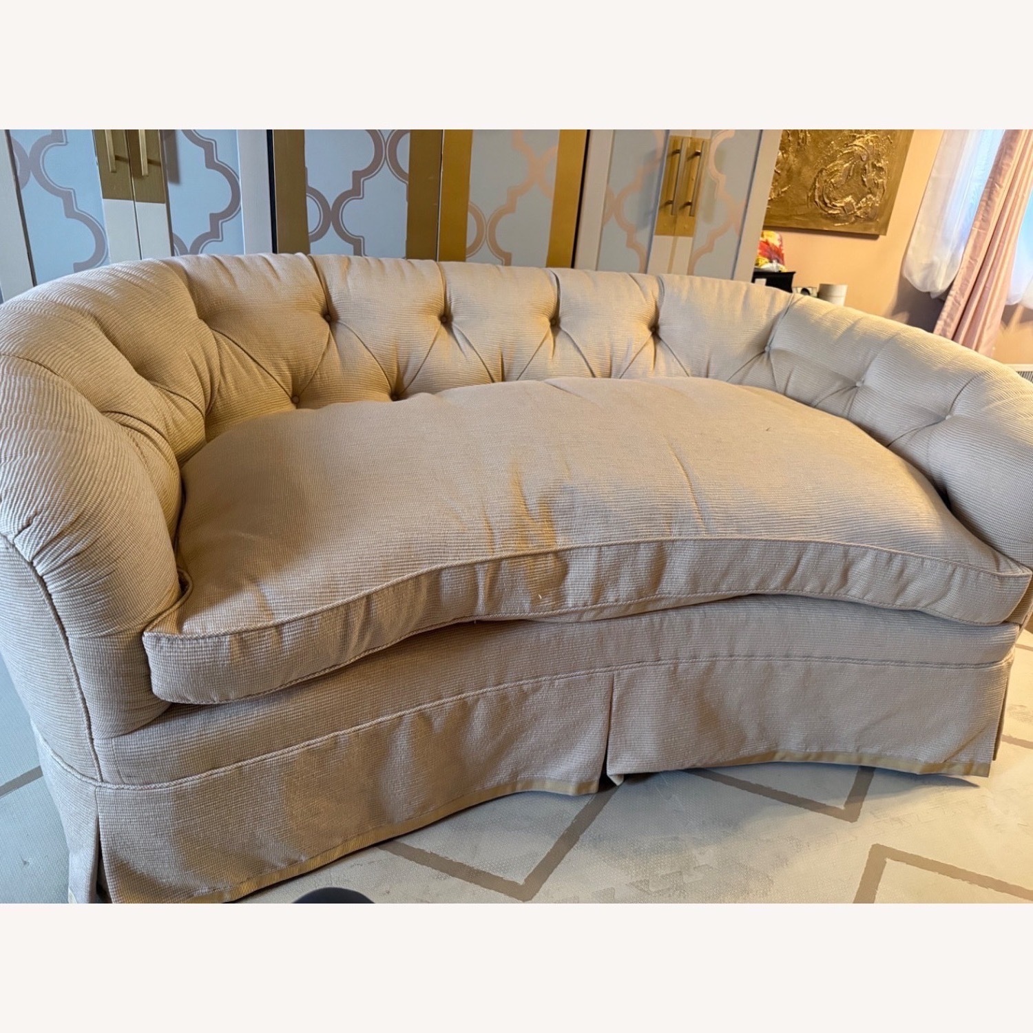 Ellis Brothers Furniture Fabric Loveseat - image-4