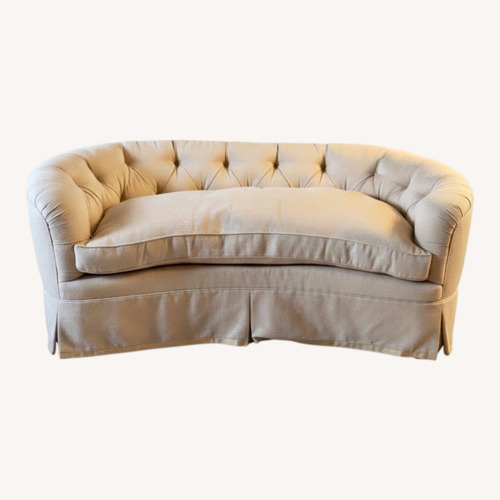 Used Ellis Brothers Furniture Fabric Loveseat for sale on AptDeco