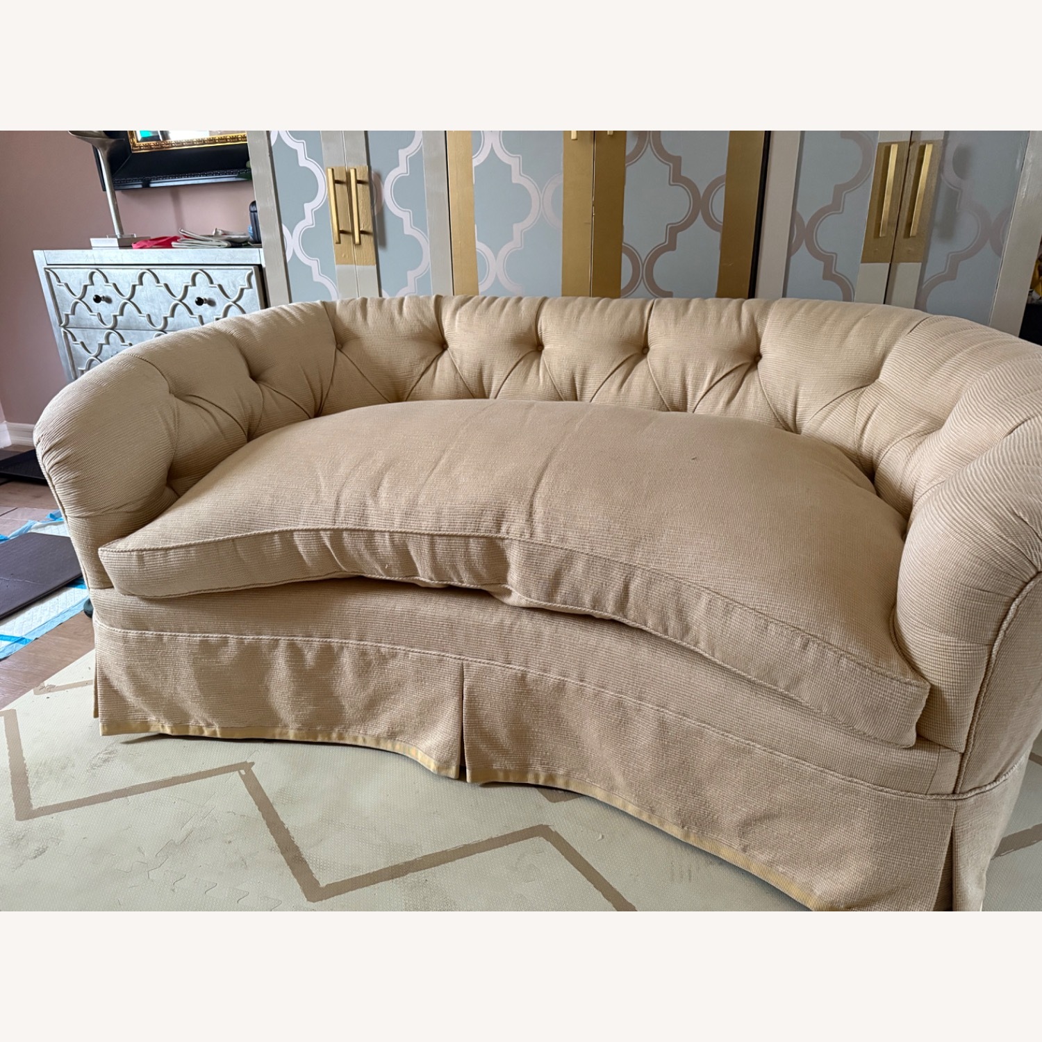 Ellis Brothers Furniture Fabric Loveseat - image-2