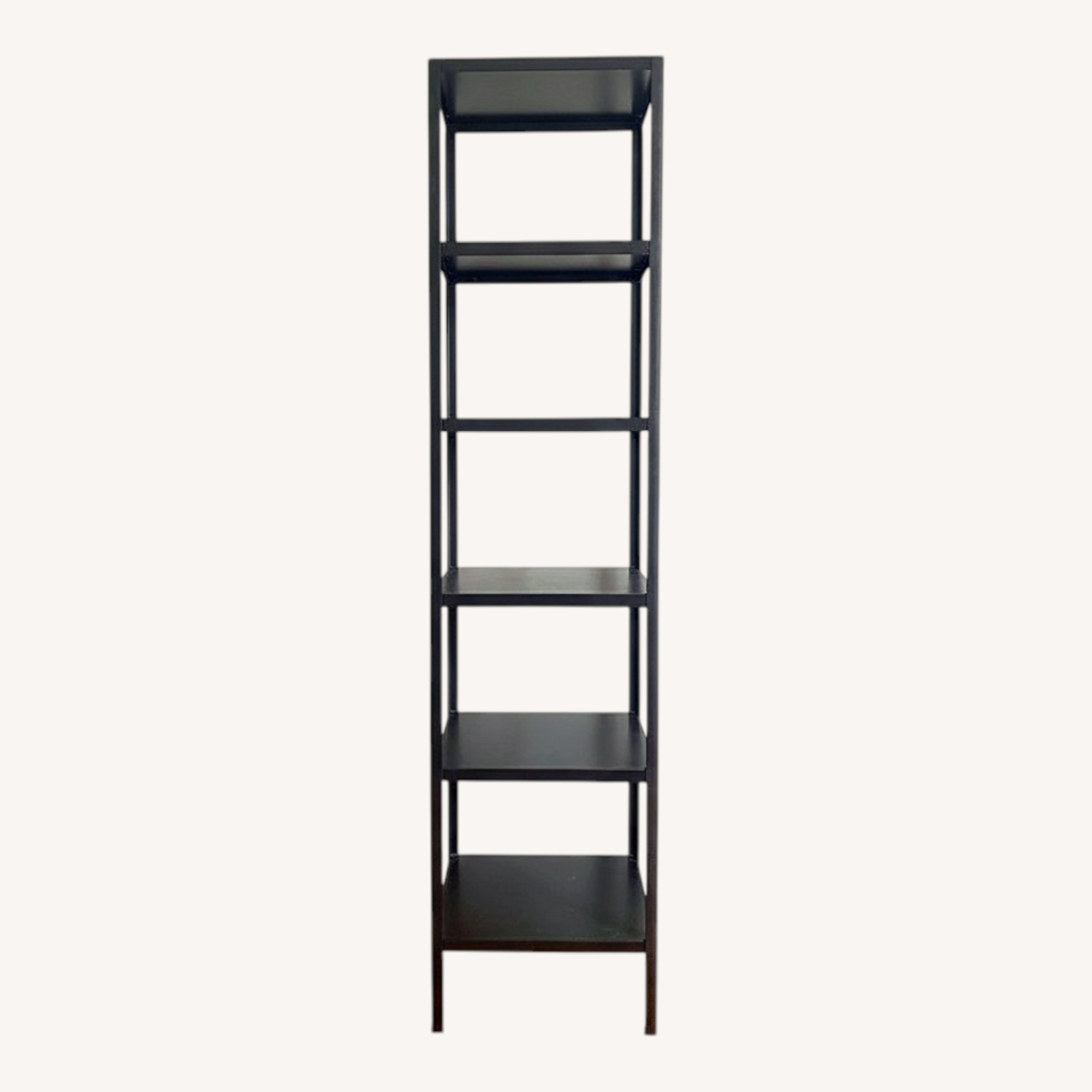 ABC Carpet and Home Black Metal Bookcase - image-0