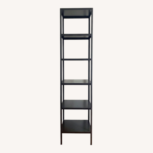 Used ABC Carpet and Home Black Metal Bookcase for sale on AptDeco