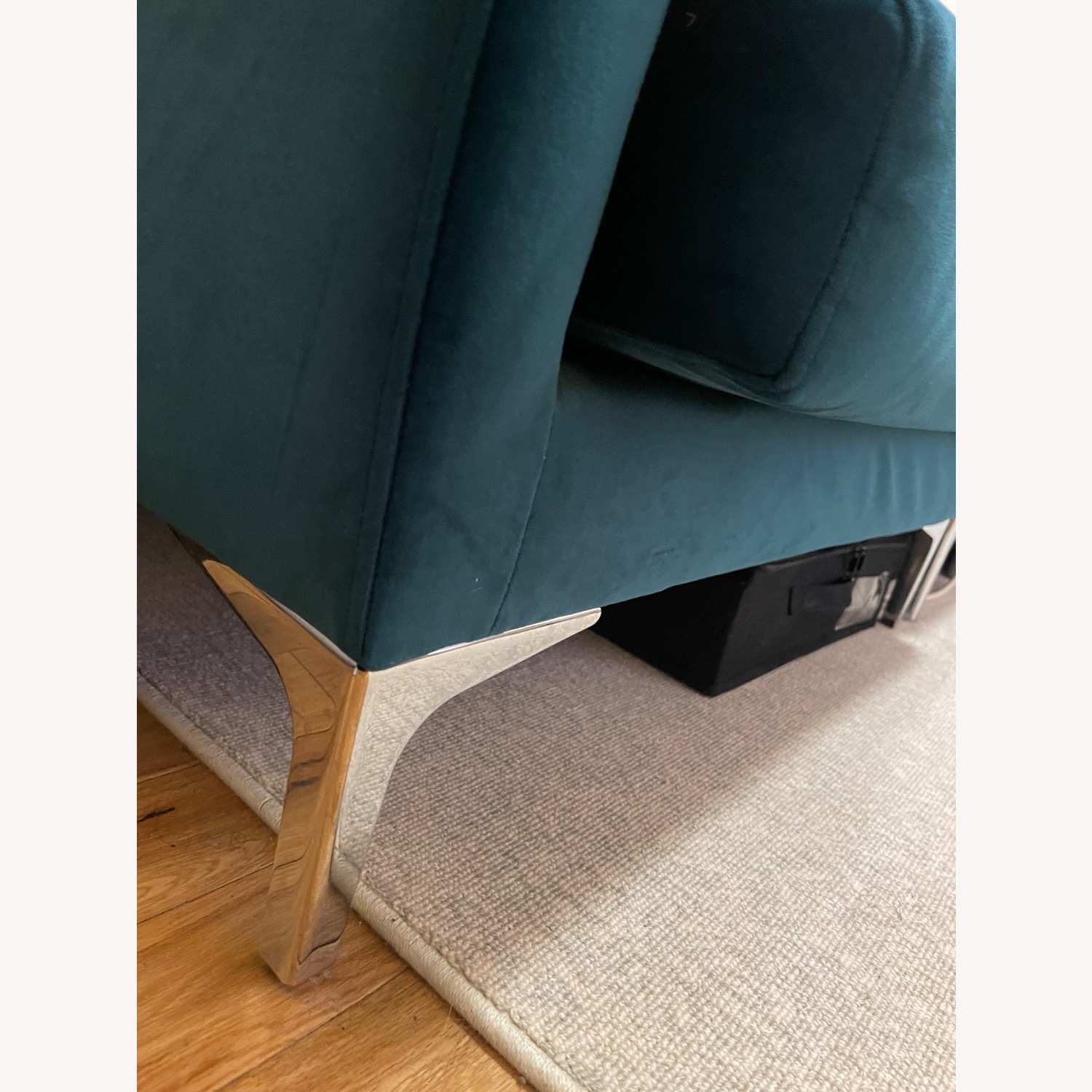 Castlery Adams Green Velvet 2 Piece Sectional - image-5