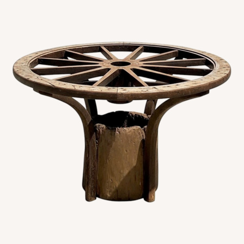 Used 1 St Dibs Natural Wood Dining Table for sale on AptDeco